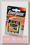 Батарейка Energizer Max+Power Seal LR6 BL4