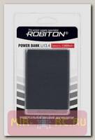 Универсальный внешний аккумулятор ROBITON Power Bank Li7.8-K 7800мАч (черный) BL1