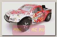 Радиоуправляемая модель Шорт-корс трака ARRMA Fury 2WD RTR 1:10 (б/к система) (красная) влаг.