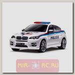 Радиоуправляемый полицейский джип BMW X6 1:14 со световыми эффектами