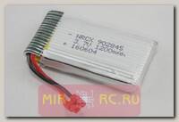 Аккумулятор LiPo 3.7V 1S 1200mAh