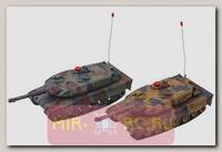 Радиоуправляемый танковый бой Huan Qi Abrams vs Abrams масштаб 1:24 2.4GHz