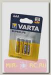 Батарейка VARTA SuperLife Micro 2003 R03 BL4 (трансп.уп. 240шт)