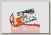 Аккумулятор Dualsky EX LiPo 7.4V 2S1P 30C 400mAh (JST)