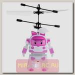 Радиоуправляемая игрушка-вертолет RoboCar Poli 2in1 (Эмбер и Рой)
