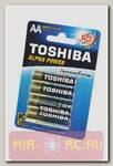 Батарейка TOSHIBA Alpha Power LR6GCH BP-4 SS LR6 BL4