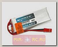 Аккумулятор Dualsky ES LiPo 7.4V 2S1P 20C 800mAh (JST)