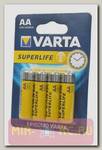 Батарейка VARTA SuperLife 2006 R6 BL4