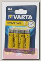 Батарейка VARTA SuperLife 2006 R6 BL4