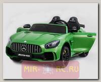 Детский электромобиль Harleybella Mercedes-Benz GT R Matte Green 4x4 MP3
