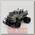 Радиоуправляемый джип YED Grey Sky Thunder WE-8 Truck со звуковыми эффектами
