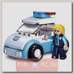 Конструктор Розовая мечта - Полицейская машина, 68 деталей