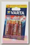 Батарейка VARTA Max Tech 4706 LR6 4+2шт BL6