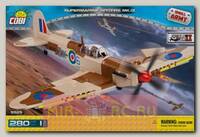 Пластиковый конструктор COBI Самолет Supermarine Spitfire Mk. IX с фигуркой