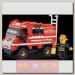 Конструктор Пожарные спасатели - Маленькая машинка, 133 детали
