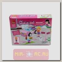 Конструктор Fashion Girl - Машина с фигуркой, 96 деталей