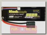 Аккумулятор Black Magic LiPo 7.4V 2S 50C 5000mAh (Hardcase w/Traxxas Plug)