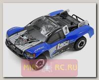 Радиоуправляемая модель Шорт-корс трака Team Losi Micro SCTE 4WD RTR 1:24 (б/к система) (синяя)