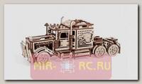 Деревянный механический 3D-пазл Wood Trick Тягач Биг Риг