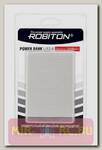 Универсальный внешний аккумулятор ROBITON Power Bank Li13.4-W 13400мАч (белый) BL1