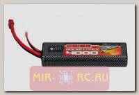 Аккумулятор Rocket Pack V-Max LiPo 7.6V 2S 55C 4000mAh Round (LED, Deans)