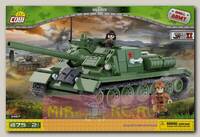 Пластиковый конструктор COBI Танк Su-85 Tank Destroyer с фигурками людей