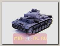 Радиоуправляемый танк Heng Long Panzerkampfwagen III RTR 1:16 2.4GHz c пневматической пушкой