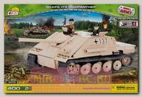 Пластиковый конструктор COBI Танк Sd.Kfz.173 Jagdpanther с фигурками людей