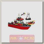 Конструктор Пожарный - Пожарное судно, 429 деталей