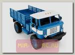 Радиоуправляемый военный грузовик WPL ГАЗ-66 4WD KIT (набор для сборки) 1:16 (синий)