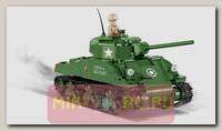 Пластиковый конструктор COBI Танк M4 Sherman