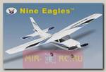 Радиоуправляемая модель электро самолета Nine Eagles Skyeagle 2.4GHz RTF в алюминиевом кейсе