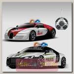 Радиоуправляемый автомобиль-конструктор Bugatti Veyron и Audi R8 'Полиция'