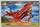 Пластиковый конструктор COBI Самолет Fokker Dr.1 Red Baron с подвижными элементами