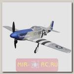Радиоуправляемый самолет Dynam Mini P-51D RTF (б/к система) 2.4GHz