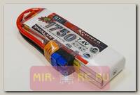 Аккумулятор Dualsky GT-S LiPo 7.4V 2S 45C 1750mAh (DC3)