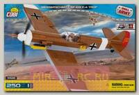 Пластиковый конструктор COBI Самолет Messerschmitt Bf 109 F-4 Trop с фигуркой