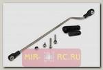 Толкающая тяга Rudder pushrod, assembled/ servo horn/ 3x18mm BCS (stainless) (1)/ 3x15mm CS (stainle