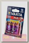 Батарейка VARTA Max Tech 4706 LR6 BL4