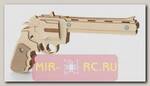 Конструктор-пистолет деревянный Древо Игр Резинкострел Револьвер