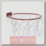 Баскетбольное кольцо с сеткой, 38 см