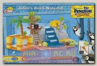 Пластиковый конструктор COBI Julien's Disco Waterfall с фигурками