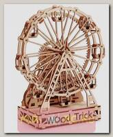 Деревянный механический 3D-пазл Wood Trick Колесо обозрения