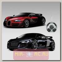 Радиоуправляемый автомобиль-конструктор Bugatti Veyron и Audi R8