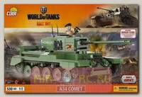 Пластиковый конструктор COBI Танк A34 Comet с фигуркой человека