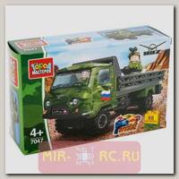 Конструктор Армия - УАЗ 452 с солдатом, 88 деталей
