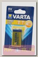 Батарейка VARTA LongLife 4122 6LR61 BL1