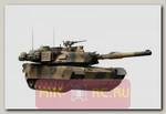 Радиоуправляемый танк США M1A2 Abrams NTC 1:24 в пустынном камуфляже 2.4Ghz с пневм. пушкой