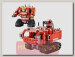 Радиоуправляемый конструктор CaDa 2в1 Пожарный робот-трансформер (538 деталей)