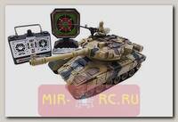 Радиоуправляемый танковый бой Household Russia T-90 Владимир с мишенью